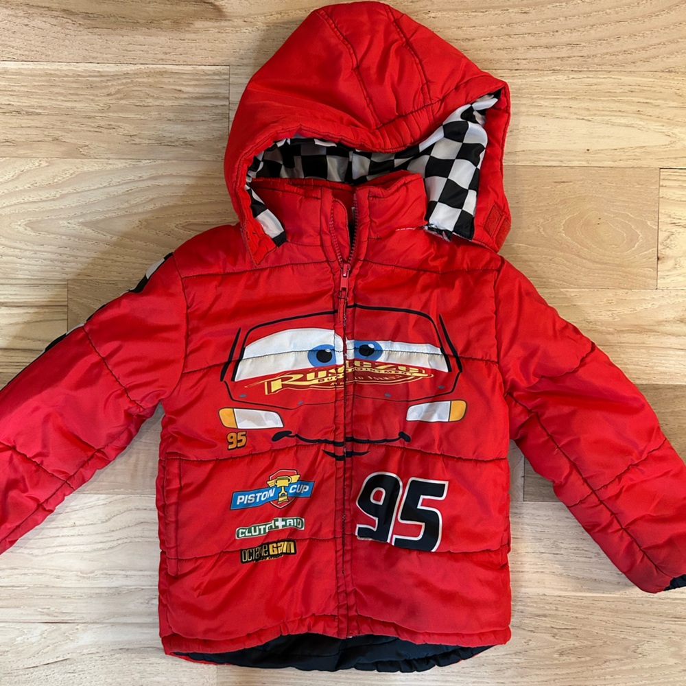Disney Pixar Cars boys jacket size 6 - Picture 2 of 5